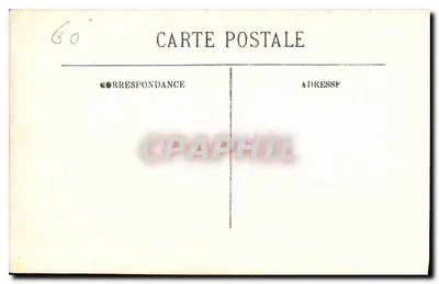 Castillo de Chantilly — El Castillo visto desde el Parque — n°40 — Reverso