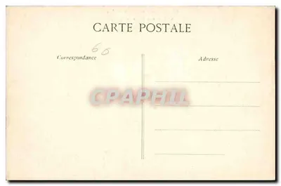 Castelo de Chantilly — Galeria dos Cavaleiros — C. L. C. — Verso