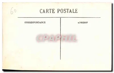Castillo de Chantilly — Vista en el Parque — LL. n°46 — Reverso
