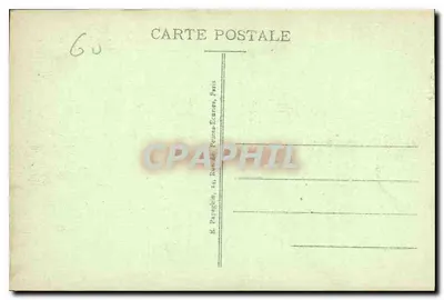 Zamek w Chantilly — Widok z parteru — A.P. — Rewers