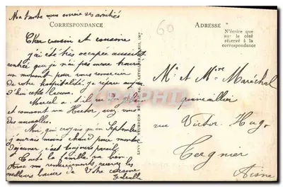 Compiègne — Zamek — LL — nr 99 — Rewers