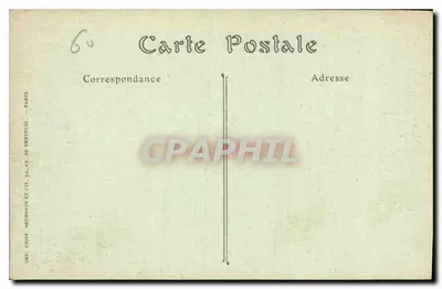 Castelo de Chantilly — A Ilha de Amor — ND Phot. — Verso