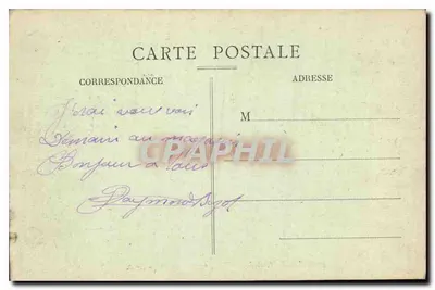 Tours (Loire) — Vista geral (lado Leste) — A. B. n° 4001 — Verso