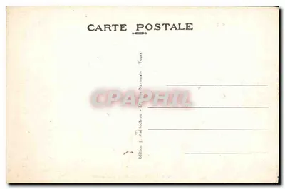 Tours - Basílica de São Martinho — Éd. Mallochtrau, série 64 — Verso