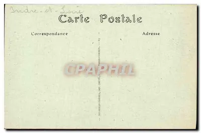 Chinon — Velha Casa — Rue Marceau — LL. — N° 98 — Verso