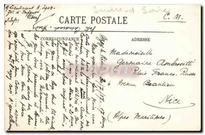 Busto de mulher — escultura em Azay-le-Rideau — editor Dondel, Barão Édouard de Rothschild, n°34 — Verso