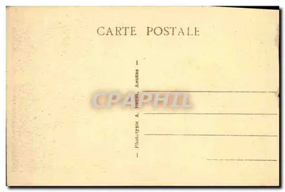 Chinon (Indre-et-Loire) — Visão do castelo histórico — Paisagem sobre a Vienne — Editor AB — Verso