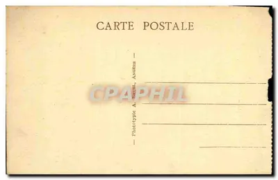 Chinon (Indre-et-Loire) — O Castelo (Monumentos históricos do XIII e XV séculos) — Os Logis Reais, Castelo do Meio e Torre de Boissy — Fototipia A. Bael, Angers — Verso