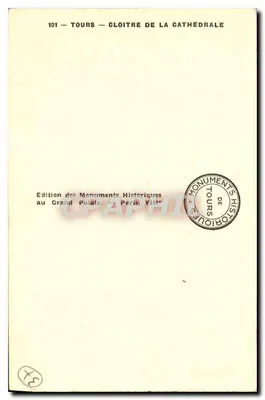 Tours — Klasztor katedry — Wydawnictwo Zabytków — Rewers