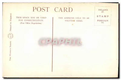 Navio em tempestade — sobre a Bank do Dogger — South Kensington Museum, Londres — série The Wrench, n° 7664 — Verso