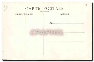 Lourdes — Statuïet van Sint Michaël — J. L. — Achterkant