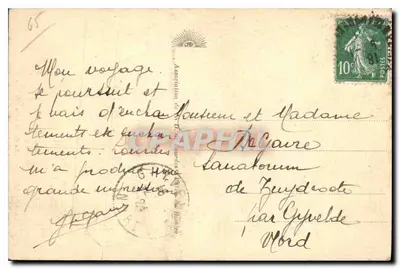 Lourdes — Grotta i Bazylika — C. P. A. nr 27 — Rewers