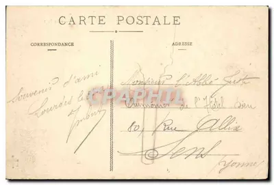 Lourdes — Bazylika, widok z Fortu — Wydawca nieznany, nr serii 2 — Rewers
