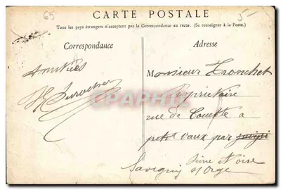 Lourdes — Calvário Bretão — Edição F. V. — Verso