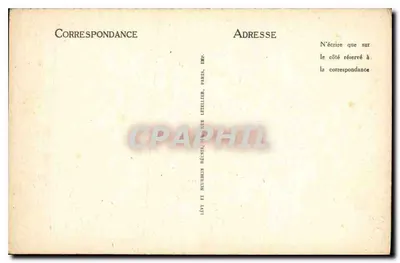 Lourdes — Widok z zamku-fortu — LL — Rewers