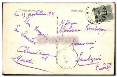 Lourdes - Bazylika — LL, nr 10 — Rewers