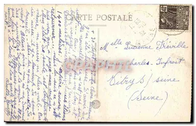 Lourdes — Ogólny widok Bazyliki — Wydawca: Lourdes, nr 12 — Rewers