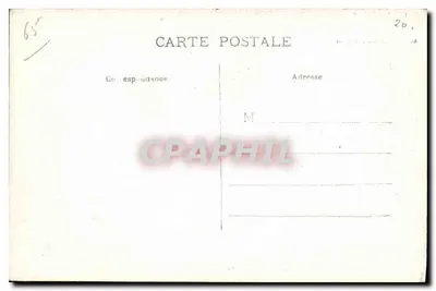 Beeld van Onze Lieve Vrouwe van Lourdes — Consolatrix afflictorum — van J. Dèchîn, aangeboden door het bisdom van Cambrai — Achterkant