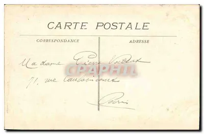Lourdes (Wysokie Pyrenée) — Wejście do Krzyża — wydawca L. 03 — Rewers