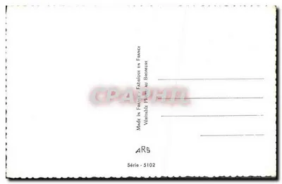 Família ao ar livre — cena de jardim — Série 5102 — Verso