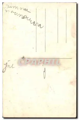 Avenida de árvores ao longo de um canal — editor desconhecido — Verso