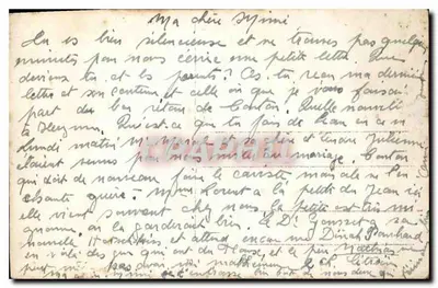 Widok na zasnieżone wioski — widok panoramiczny — wydawca nie widoczny — Rewers
