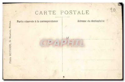 Tres hombres en trajes de escena — Foto ROTHER, Reims — n°20 — Reverso