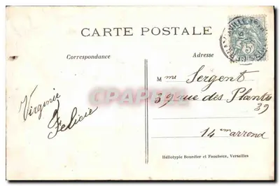 Le Cascate dei Vaux-de-Cernay — n°93 — Héliotypie Bourdier et Faucheux — Verso