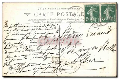 L'Allée Couverte — piękny widok — Rewers