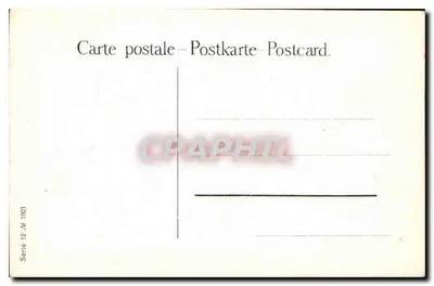 Kobieta w stroju tradycyjnym czytająca list — Zbiór Fotografii n°6 — Rewers