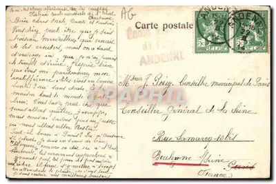 O rebanho de ovelhas — Lerolle Pink — edição não identificada — Verso