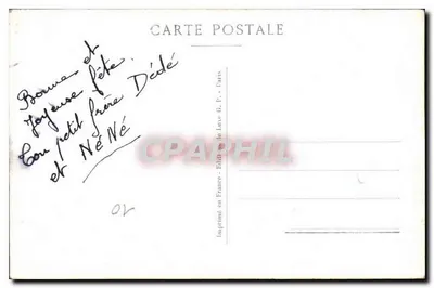 Coppia d'amore — foto incorniciata — G.P. de luxe n°179 — Verso