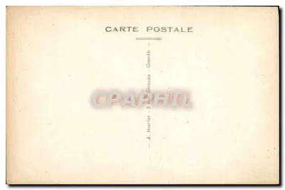 Vallei van het Vénéon, het Plan van het Meer en de Fétoules — serie 5654.4 — uitgever A. Hourlier, Grenoble — Achterkant