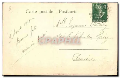 Jeden dzień na rzeczce — A. Glendenning, malarz — n°40 — Rewers
