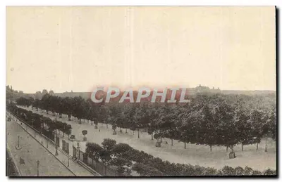 Vista da promenade dos Campos Elísios — Paris — Georges Michau, Imp. Paris