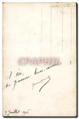 Retrato de um homem — 1916 — 23336 — Verso