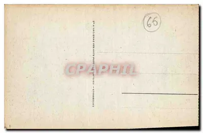 Cauterets - Jezioro Gaube — wydawca: Ancienne des Arts Photographiques - Strasbourg, nr serii 69 — Rewers