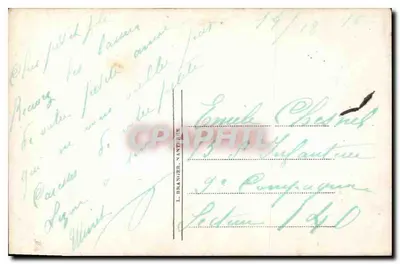 Casal jovem em ambiente interno — editor L. Branzer, Nantes, n° 3604 — Verso
