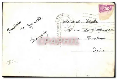 Grenoble — Place de la Bastille i Néron — Wydawnictwo La Cicogne, n°219 — Rewers