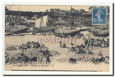 Cancale - Austernschälerei - LL