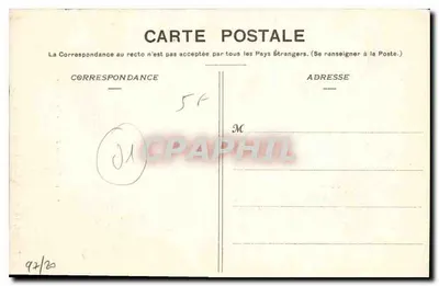 Kościół w Brou — Les Stalles — B. Ferrand, wydawca, 41 Rue Centrale, Bourg (Ain) — Rewers