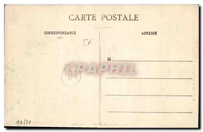 Igreja de BROU - O Jubé — B. Ferrand, editor, n° 153 — Verso