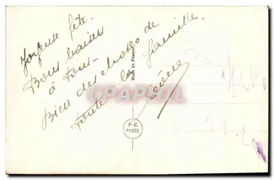 Família ao almoço — P-C PARIS n°4078 — Verso