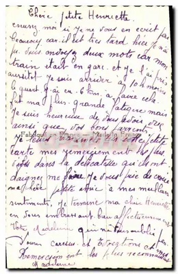 Retrato de mulher — época 1930 — Fabricado na França — Verso