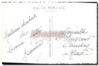 Para zakochana — różyczki i bukiet — GP La Rose n°178 — Rewers