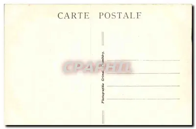 Jean-Jacques Rousseau — portret — La Savoie Touristique, nr 1073 — Rewers