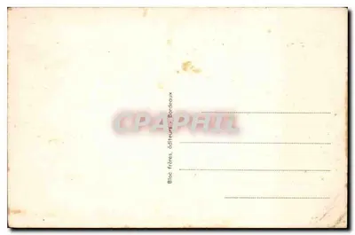 LA GRANDE COTE (Côte d'Argent) — Widok z Tarasy Kasyna — BR. — Rewers