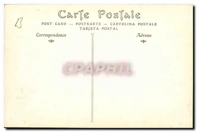 Zamek CHANTILLY — Brama Saint-Denis i Stajnie — ND Pbol. — Rewers