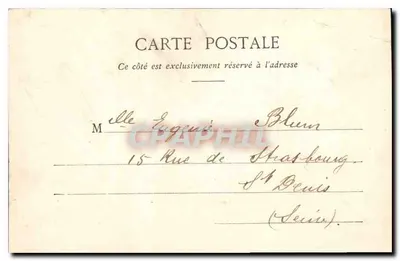 Castelo de Chantilly — Val-Saint-Pierre, Verrières — E. Chaseney, Val-Saint-Pierre, Verrières — Verso