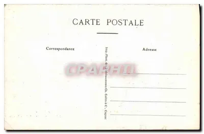 PierreFonds — Zamek (strona południowa) — J. Bouzeguene, Wydawca, Château-Temps — Rewers